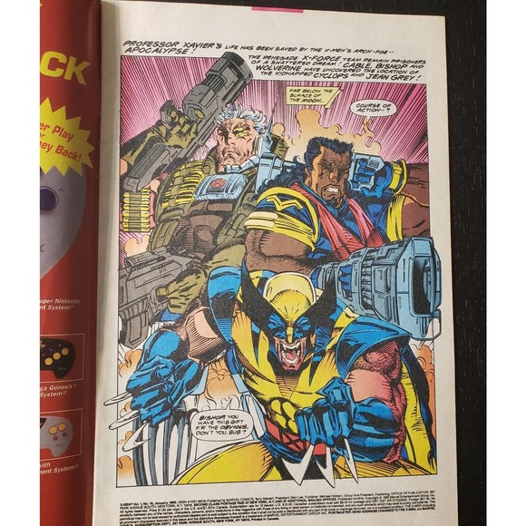 X-Men #16 January 1993 NEWSSTAND Marvel Comics - Picture 7 of 11